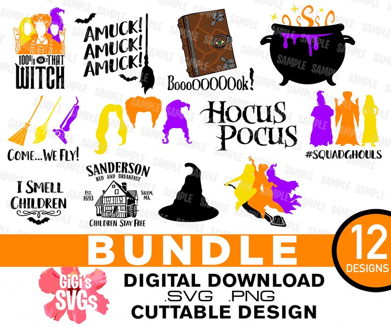 Download Hocus Pocus SVG Bundle Sanderson Sisters Shirt SVG | Etsy