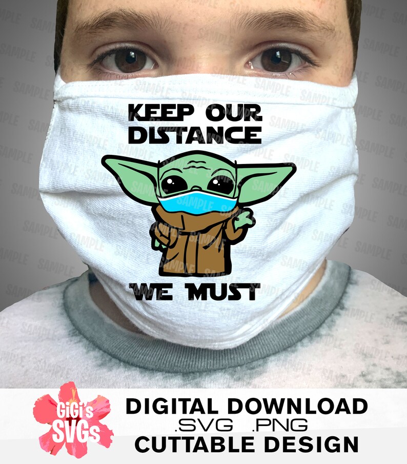 Download Baby Yoda SVG Star Wars Mandalorian Inspired Digital ...