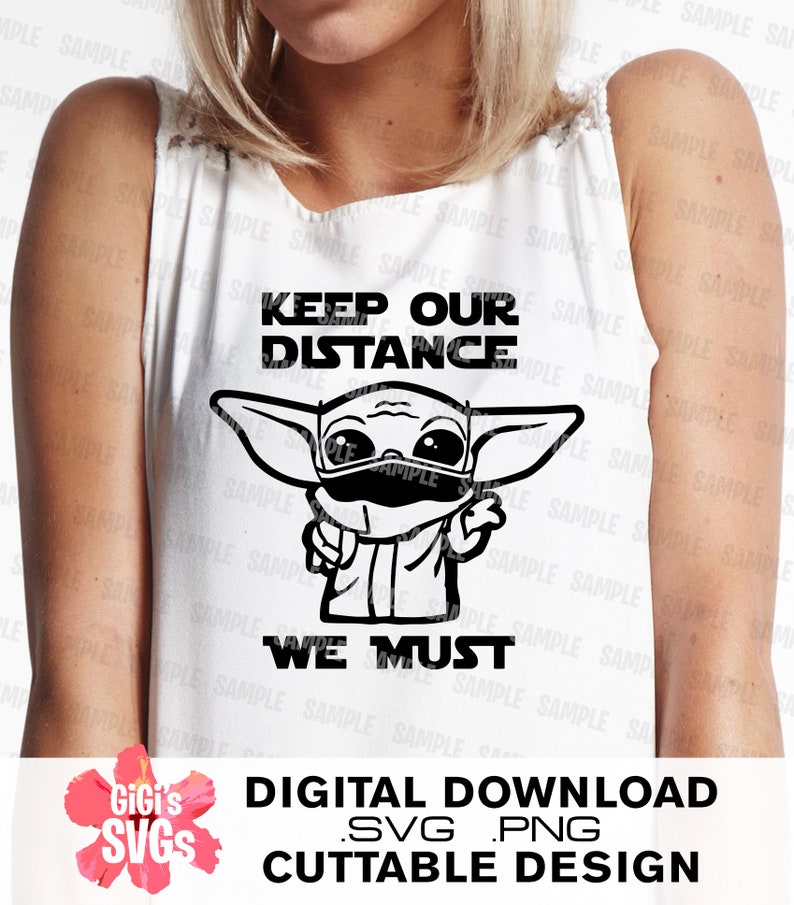 Download Baby Yoda SVG Star Wars Mandalorian Inspired Digital ...
