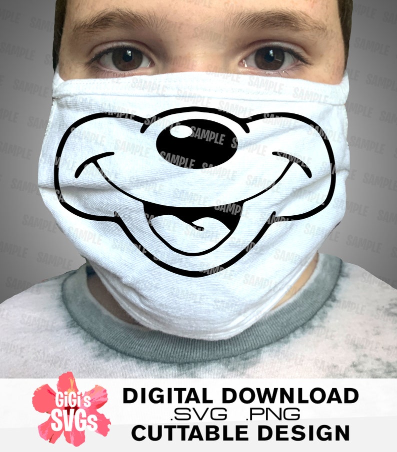 Download Disney face mask svg Disney heads svg mask designs BUNDLE ...