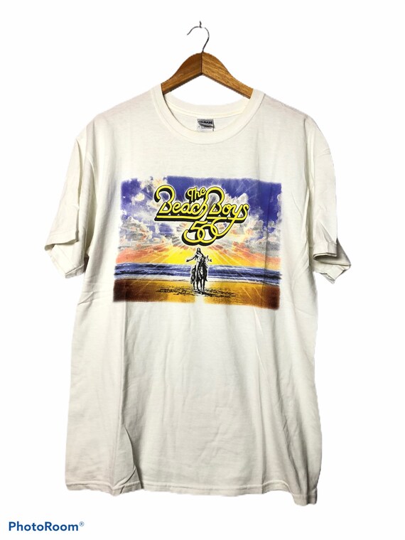 Vintage the beach boys 50 white t shirt