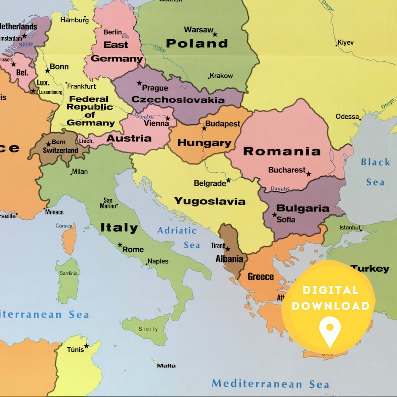 digital-political-map-of-europe-1970s-printable-european-map-etsy-ireland
