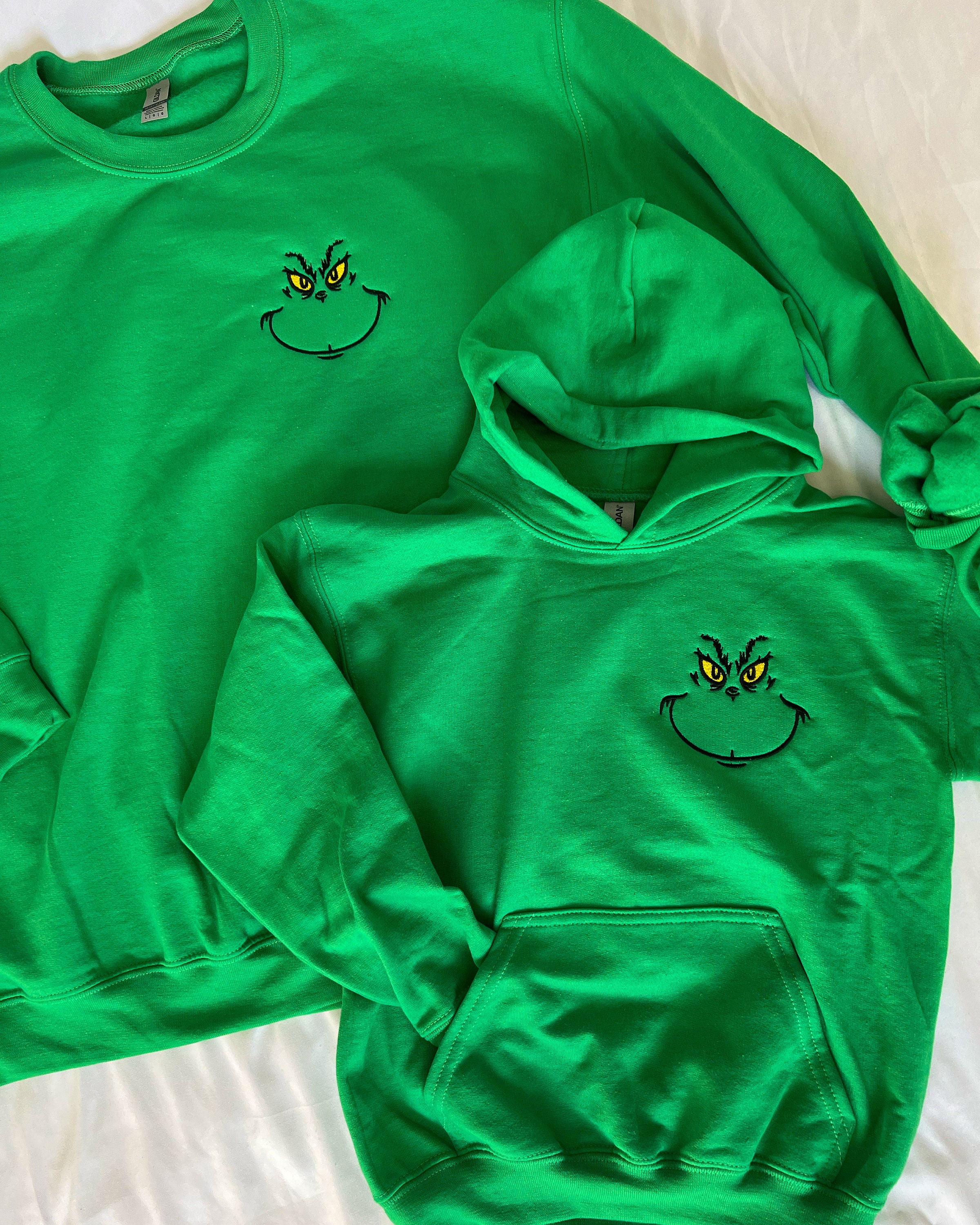 Grinch Zip Hoodie Men Etsy