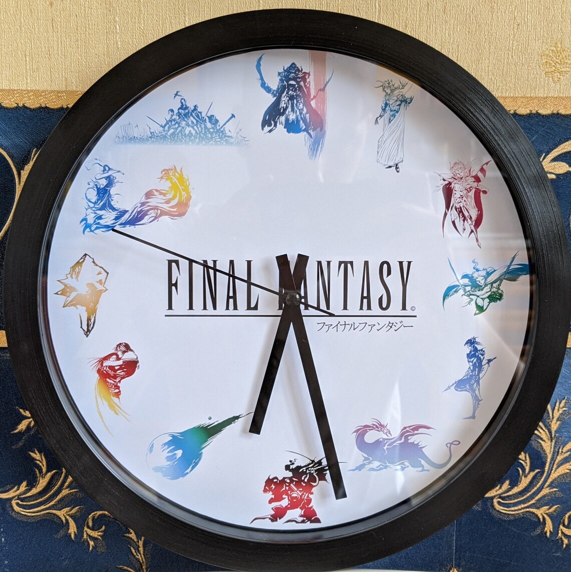Final Fantasy Wall Clock I XII JRPG Game Decor Etsy