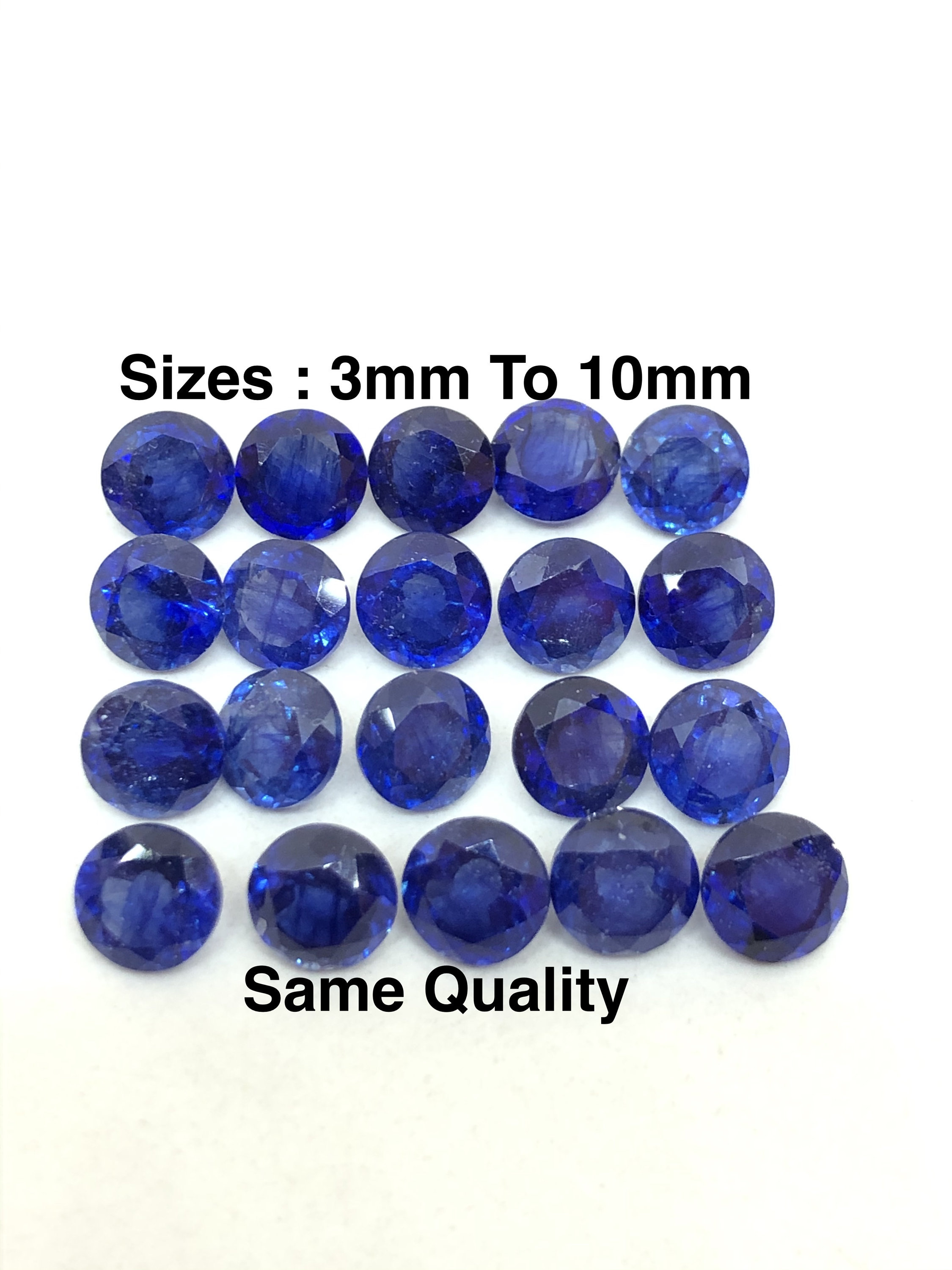 RARE !! SAPHIR BLEU D'AUSTRALIE : 3.3 mm ★★ p492.129t