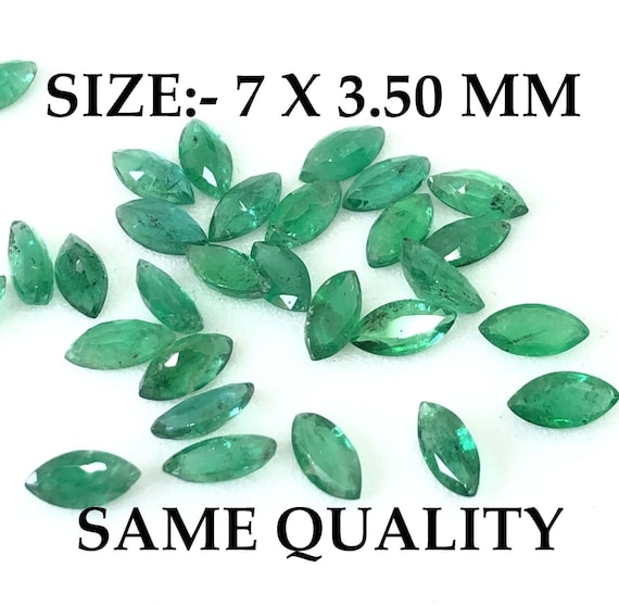 Lot De 20 Carats D'émeraudes Naturelles Brutes De Zambie - Vert Intense Non Traité