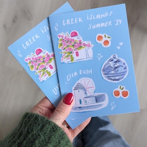 Griechisches Insel Hopping A6 Zine