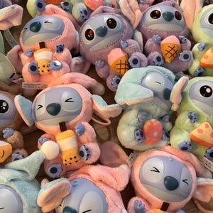 MINISO Disney Stitch Eat Something Before Sleep Collection Vinyl Plush image 2