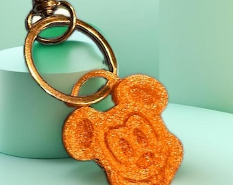 3D Printed Mickey Waffle Zipper Pull