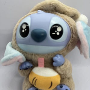 MINISO Disney Stitch Eat Something Before Sleep Collection Vinyl Plush Coconut
