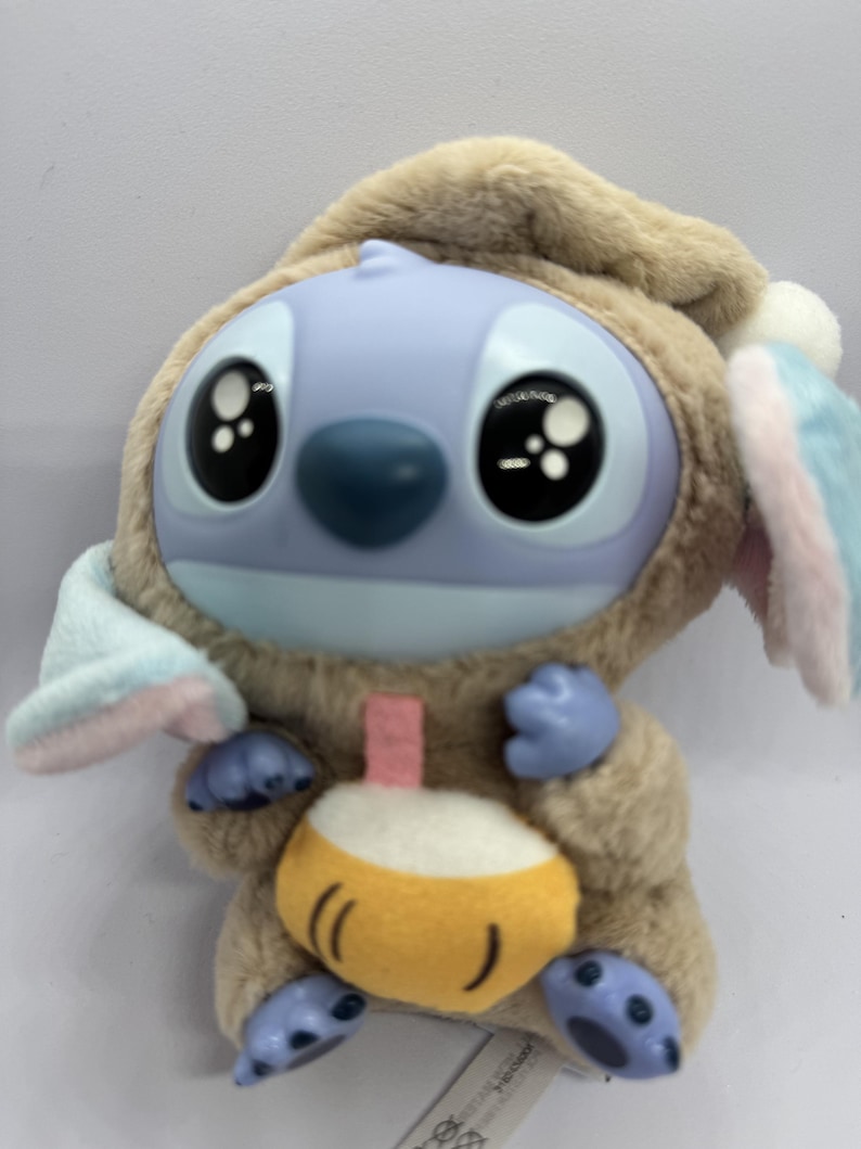 MINISO Disney Stitch Eat Something Before Sleep Collection Vinyl Plush Coconut