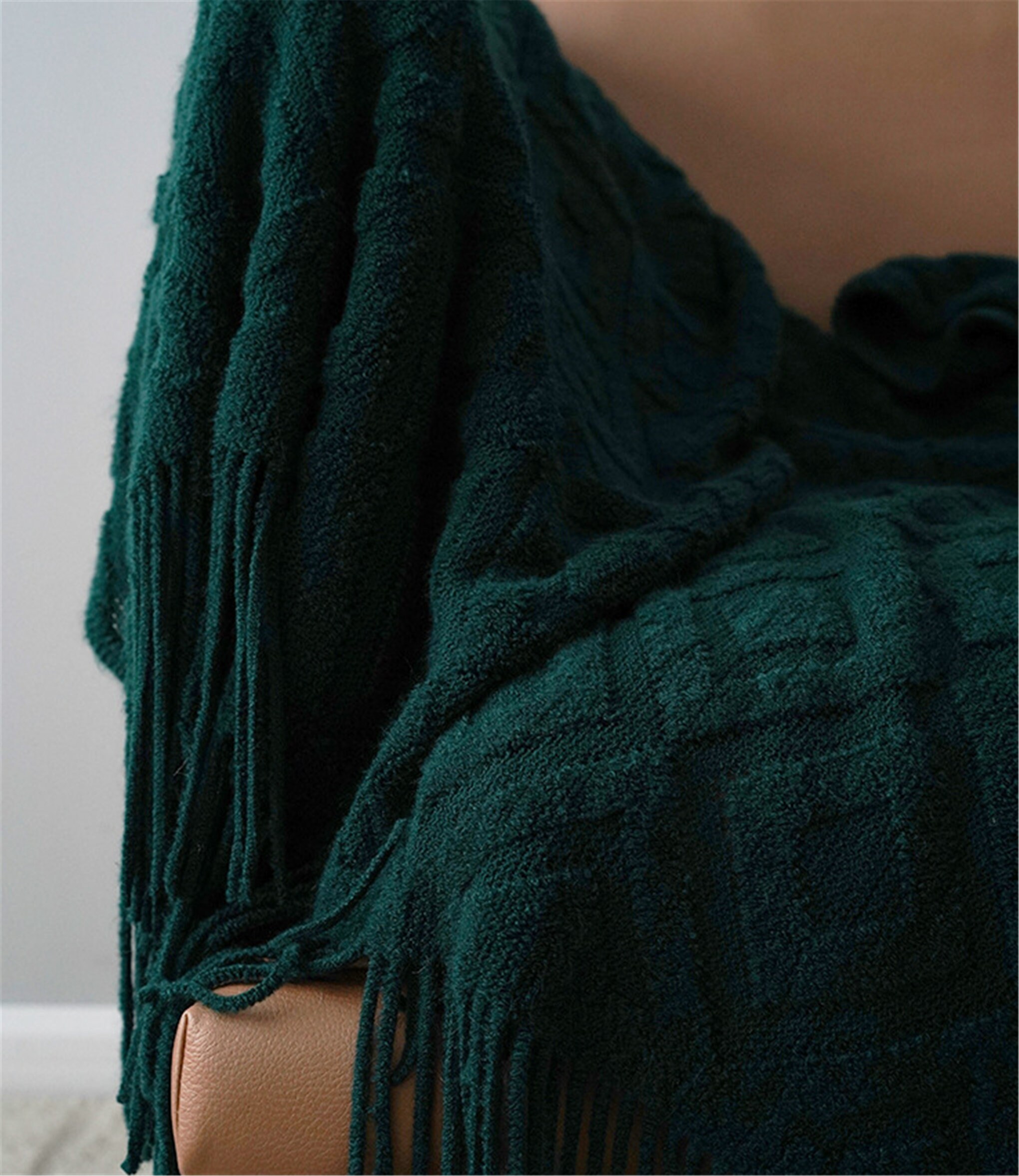 Emerald green sofa blanketbohemian throw blanket Etsy