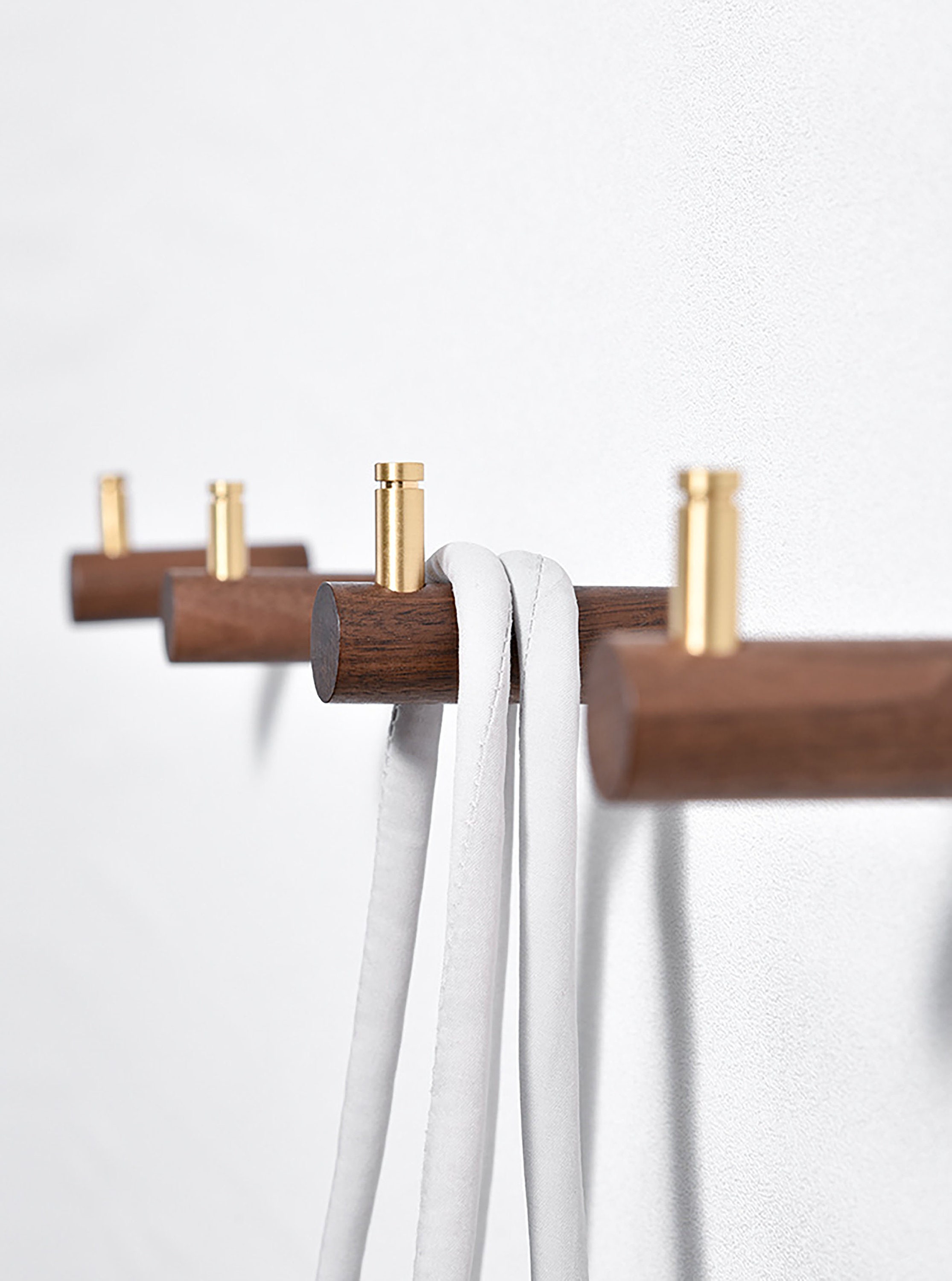 1 Stück Moderne Holz Wandhakendekorative | Etsy