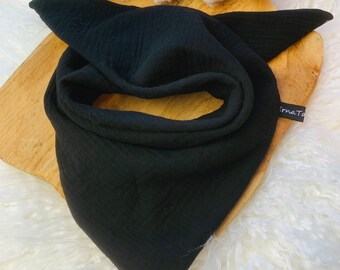 Muslin cloth for babies and toddlers | Scarf | Triangular cloth | Spit cloth | Headscarf