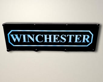 Supernatural Winchester Street Sign LED Lightbox