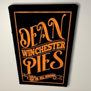 Supernatural Dean Winchester Pies LED-Leuchtkasten