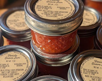 Florida Guava Jam, Homemade, Only Ships within FL