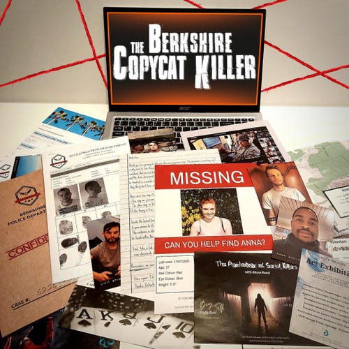 DETECTIVE COLD CASE to solve - The Berkshire Copycat Killer - true crime, cold case files, cold case, crime, detective case file, date night