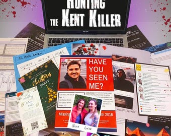 Caso sin resolver: la caza del asesino de Kent. Crimen real, archivos de casos sin resolver, caso sin resolver, crimen, expediente de detective, juego de casos sin resolver.