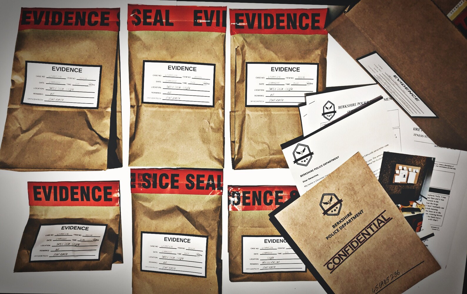 DETECTIVE CASE to solve with Mystery Gifts as Etsy