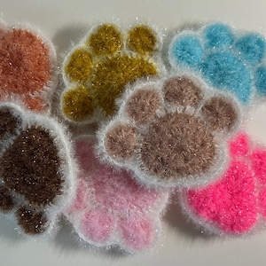 Paw scrubbies (Set of 2) Random Colors