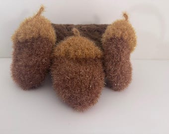 Scrubbies - Acorn (Set of 3)