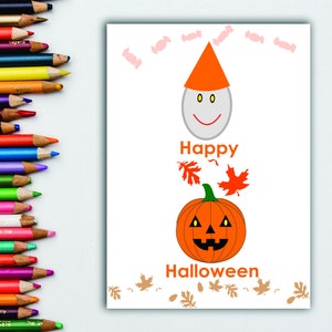 Autism Halloween card, Digital card for special needs, Autistic Boy Halloween card, Autism Halloween, Autism Trick o Treat,Halloween Party