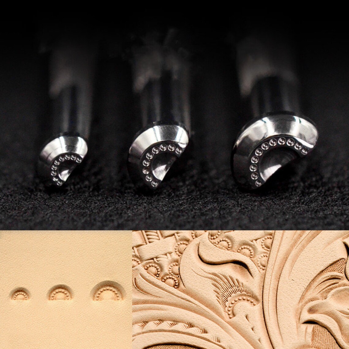Leather Stamp Tool Leather Craft Working Saddle Making DIY Tools