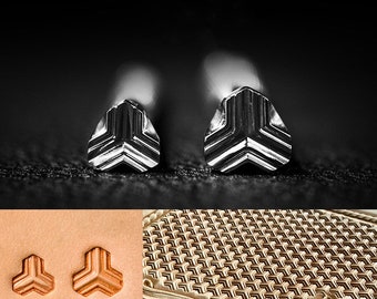 Leder Stamp Punch Werkzeug Sattel machen Werkzeuge für Leder Handwerk arbeiten DIY