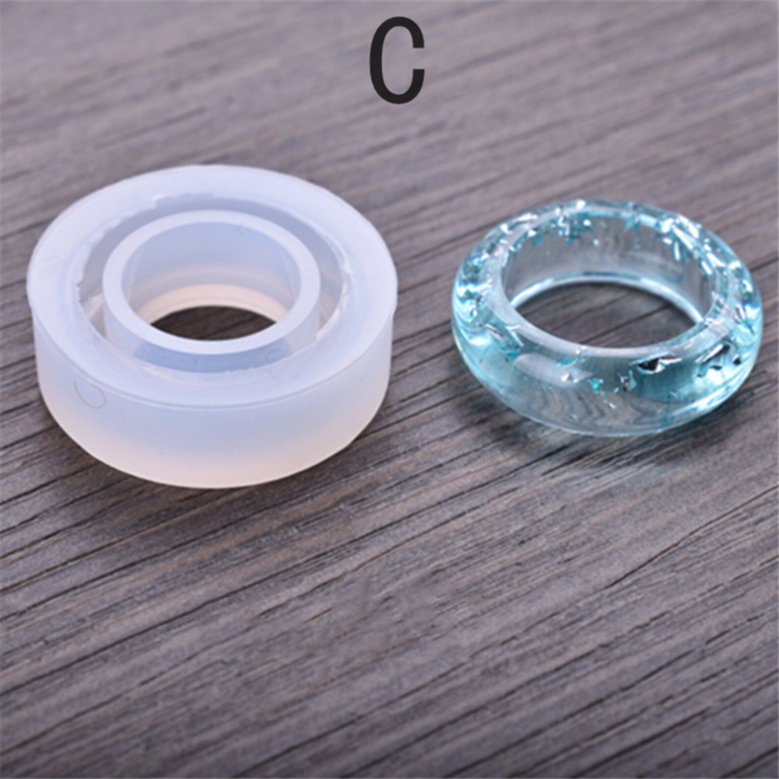 Silicone Ring Mold 3 Different Sizes Resin Epoxy Mould Jewelry Etsy UK