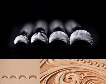 1PC Leder Stanzwerkzeuge 304 Edelstahl Sattel machen Werkzeuge Schnitzen Punch Werkzeuge für Leder Handwerk