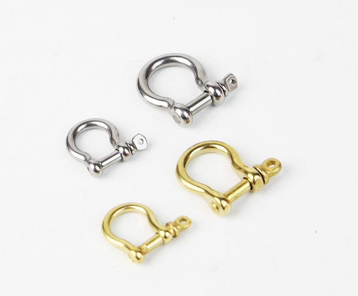 Polished Brass D Buckle Dring Etsy Singapore