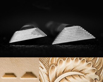 Leder-Stempel-Werkzeug Stamping Arbeiten Carving Punches Werkzeuge Handwerk Sattel rutschfesten Griff