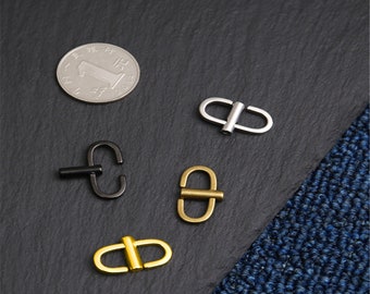 DIY Buckles Clasp Adjustment Lock Metal Rings  for Leather goods Bag strap Hand-made Leather Bags Hardware Accessories