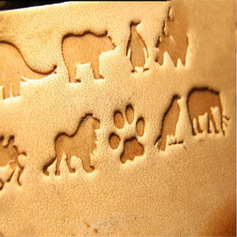 Aluminium Embossing Die Cutting Leather Mold Small Animal Etsy