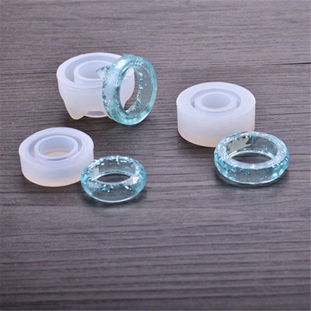 3D Resin Molds Silicone, Resin Ring Mold for Epoxy Resin, Diamond