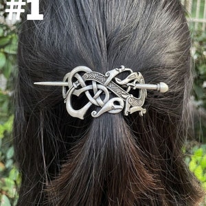 Viking Dragon Hairpin, Viking Hair Clips, Hair Sticks, Women Hair  Accessories