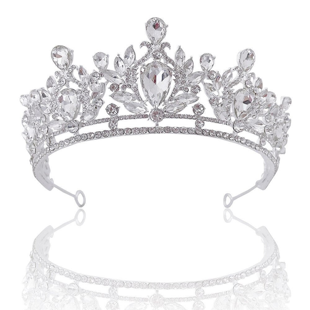 Wedding Crown Wedding Bridal Tiara Crown Rhinestone Etsy