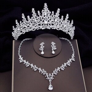 Purple Crystal Bridal Tiara Quinceanera Crown Lavender Silver Tiara ...