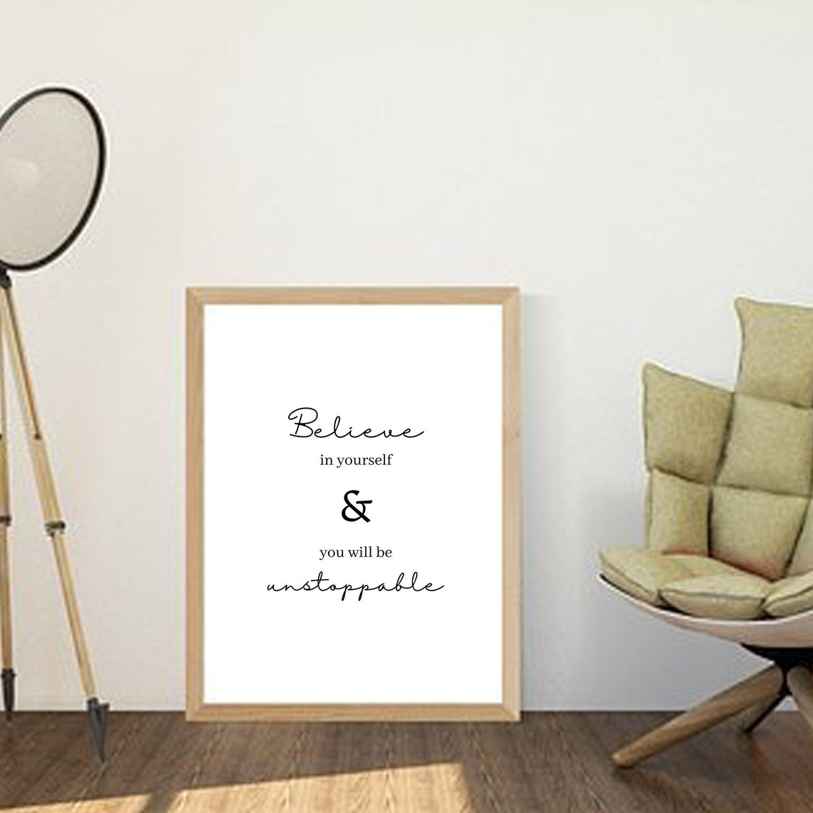 Motivational wall art instant download Poster Print Wall | Etsy
