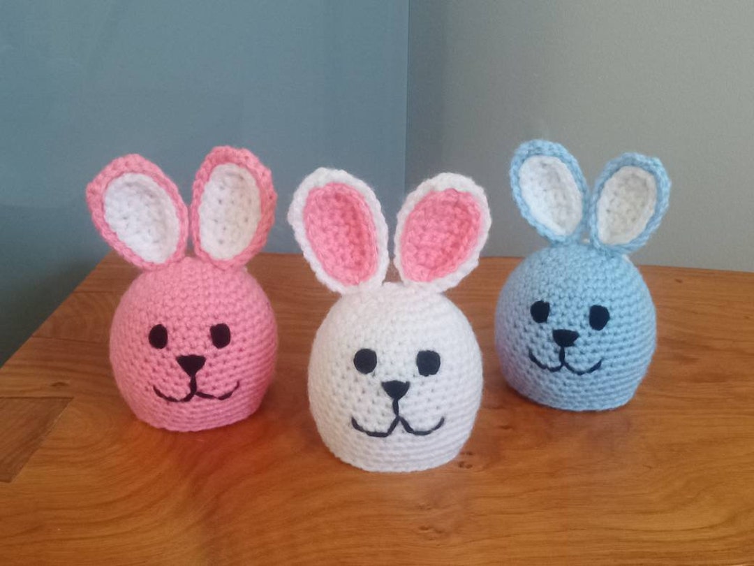 Crochet Easter Bunny Chocolate Orange / Bath Bomb Cover Etsy UK