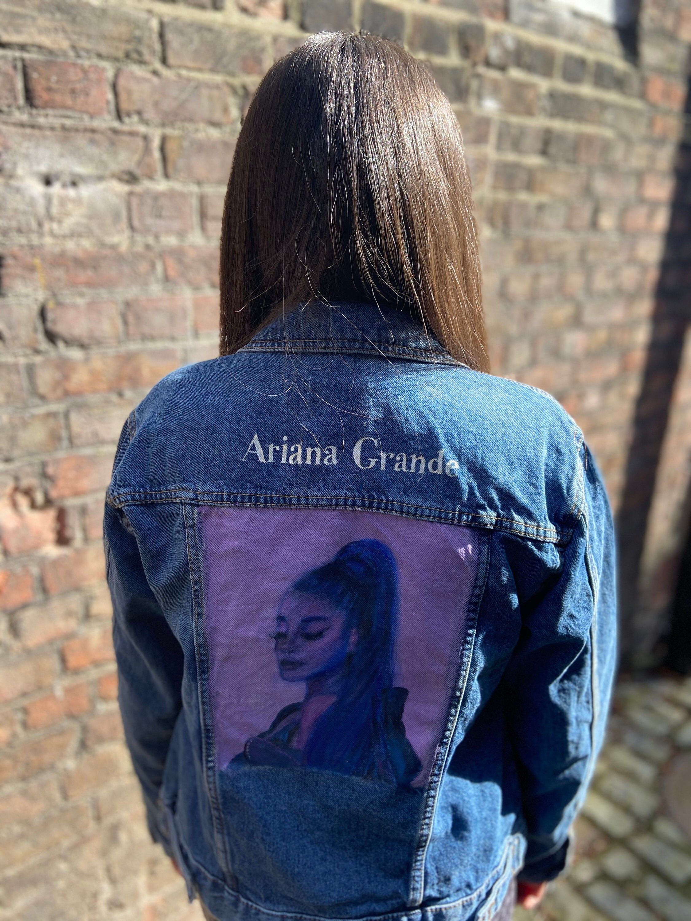 ariana grande denim jacket