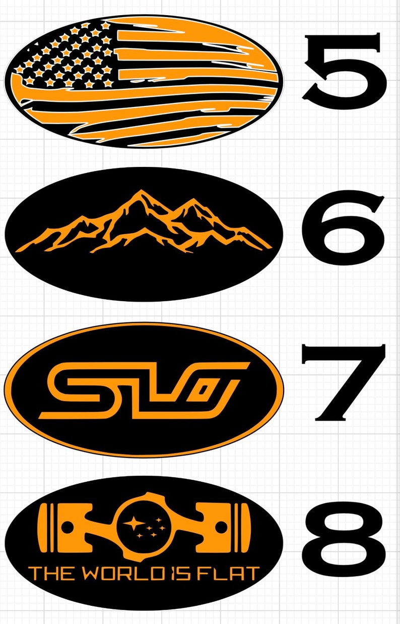 custom subaru emblem overlay custom subaru emblem overlay
