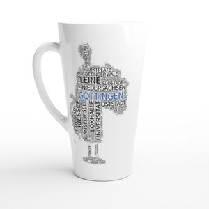 Göttingen Mug 0.5L (Ceramic Premium Print) | Coffee Mug | Gift Idea