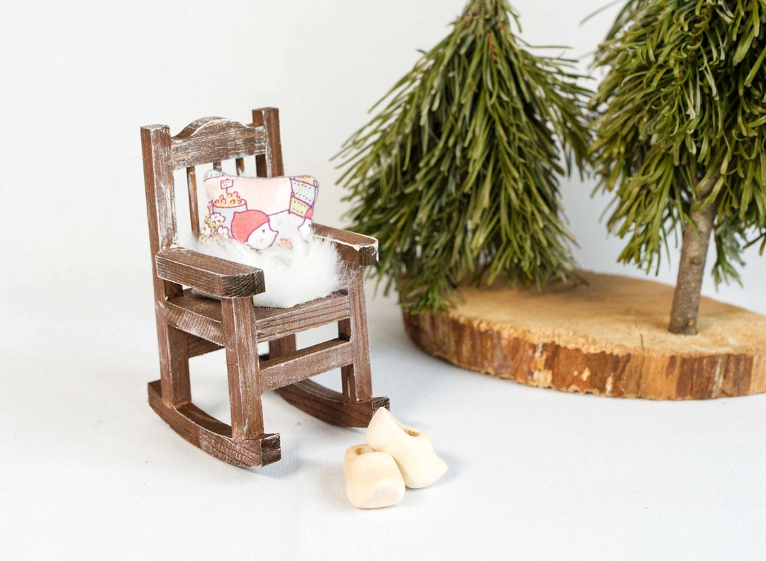 Rocking Chair Accessories Secret Santa Door Rocking Chair Miniature