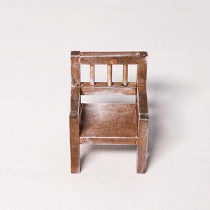 Mini chair Accessories Secret Santa door Miniature furniture gnome image 3