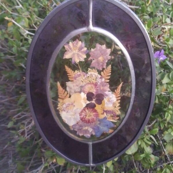 Glass Frame for Pressed Flowers Etsy