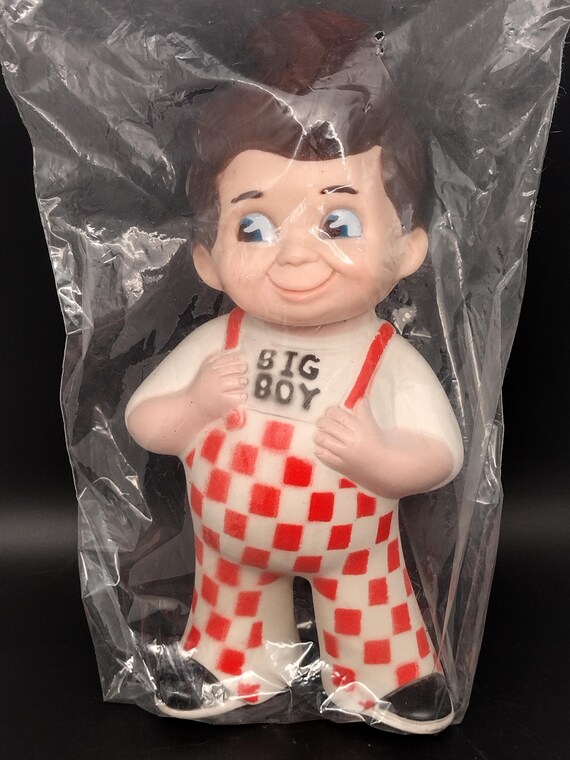 Bob's Big Boy Doll Bank, New in Package, 1973, Marriott Corp