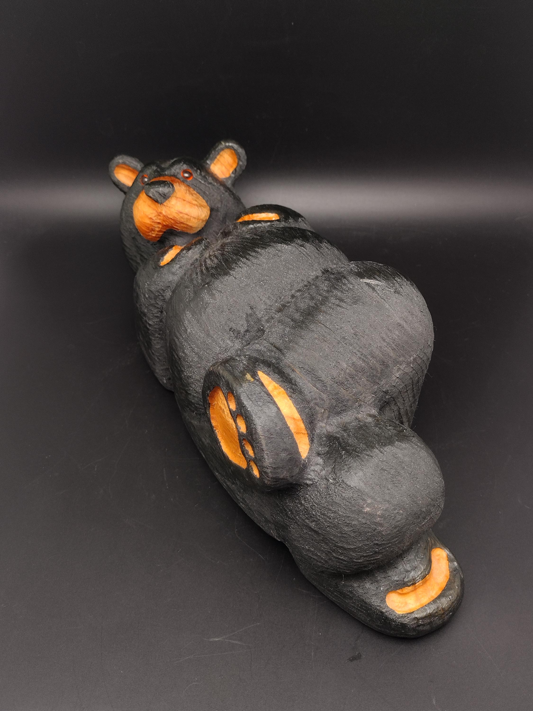 Carved Jeff Fleming Bears - Etsy