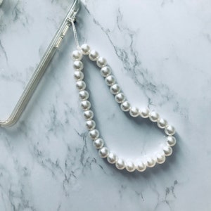 Jumbo Pearl Phone Strap/Charm